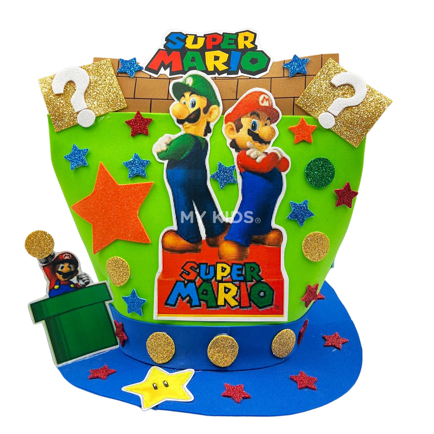 Sombrero Loco Mario y Luigi