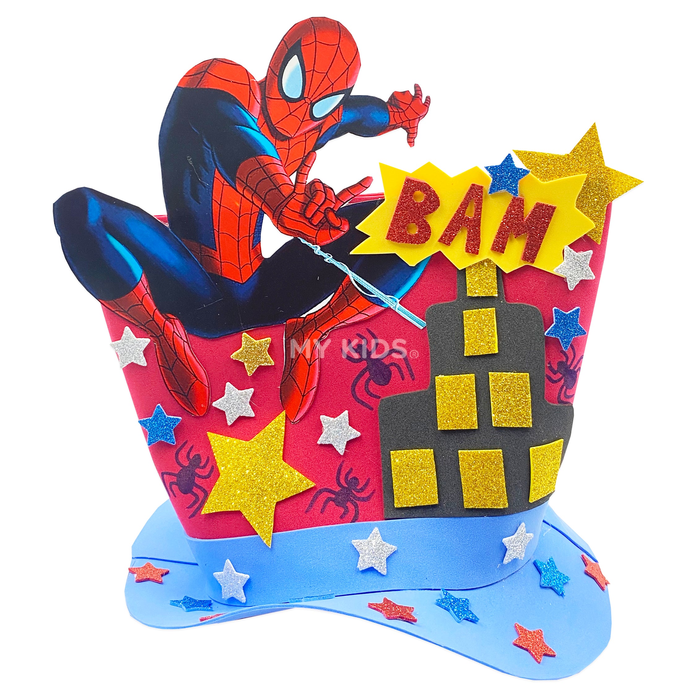 paracaídas Malversar Antibióticos Sombrero Loco Spiderman – MyKidsMTY